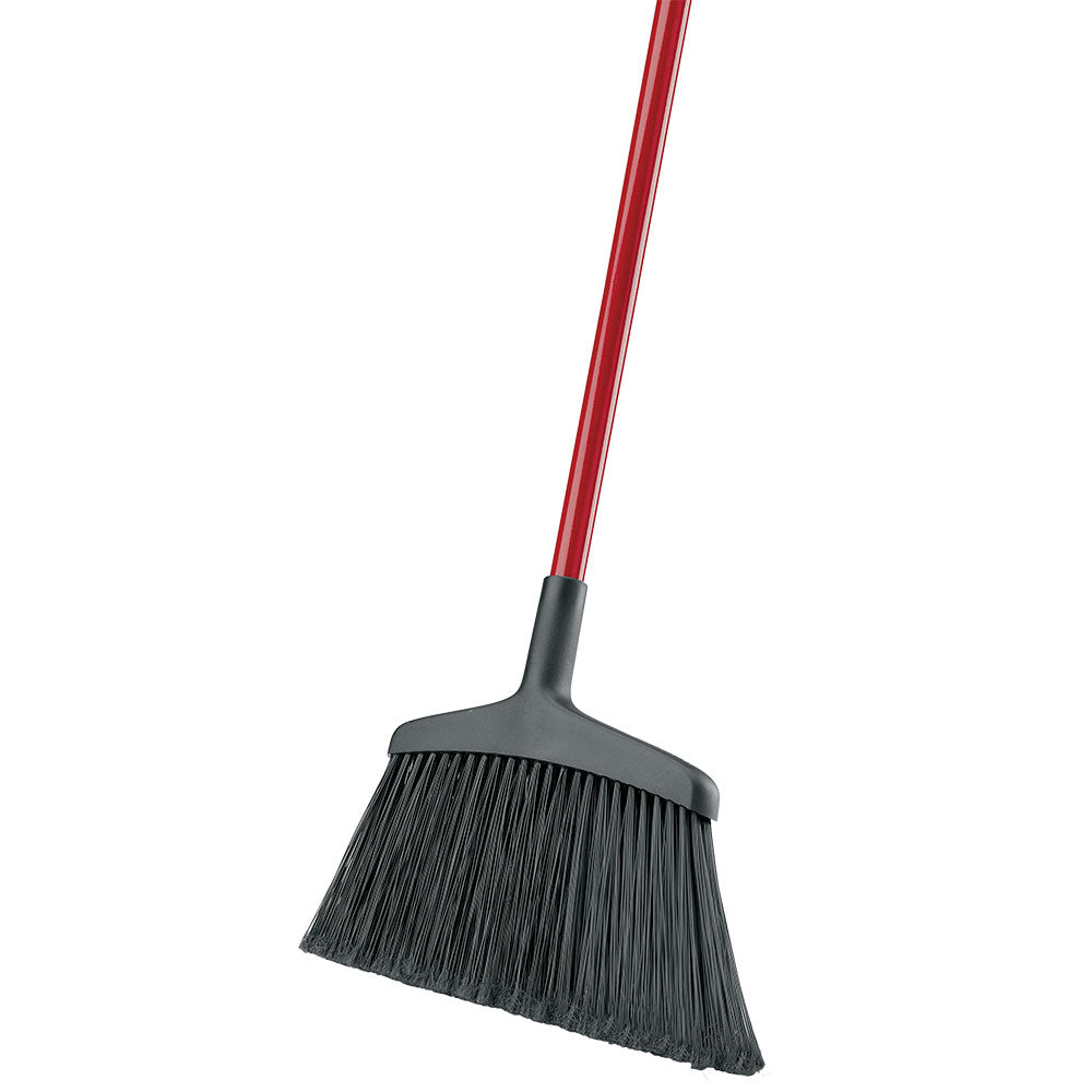 Libman Commercial Wide Angle Steel Brooms, 15in, Set Of 6 Brooms