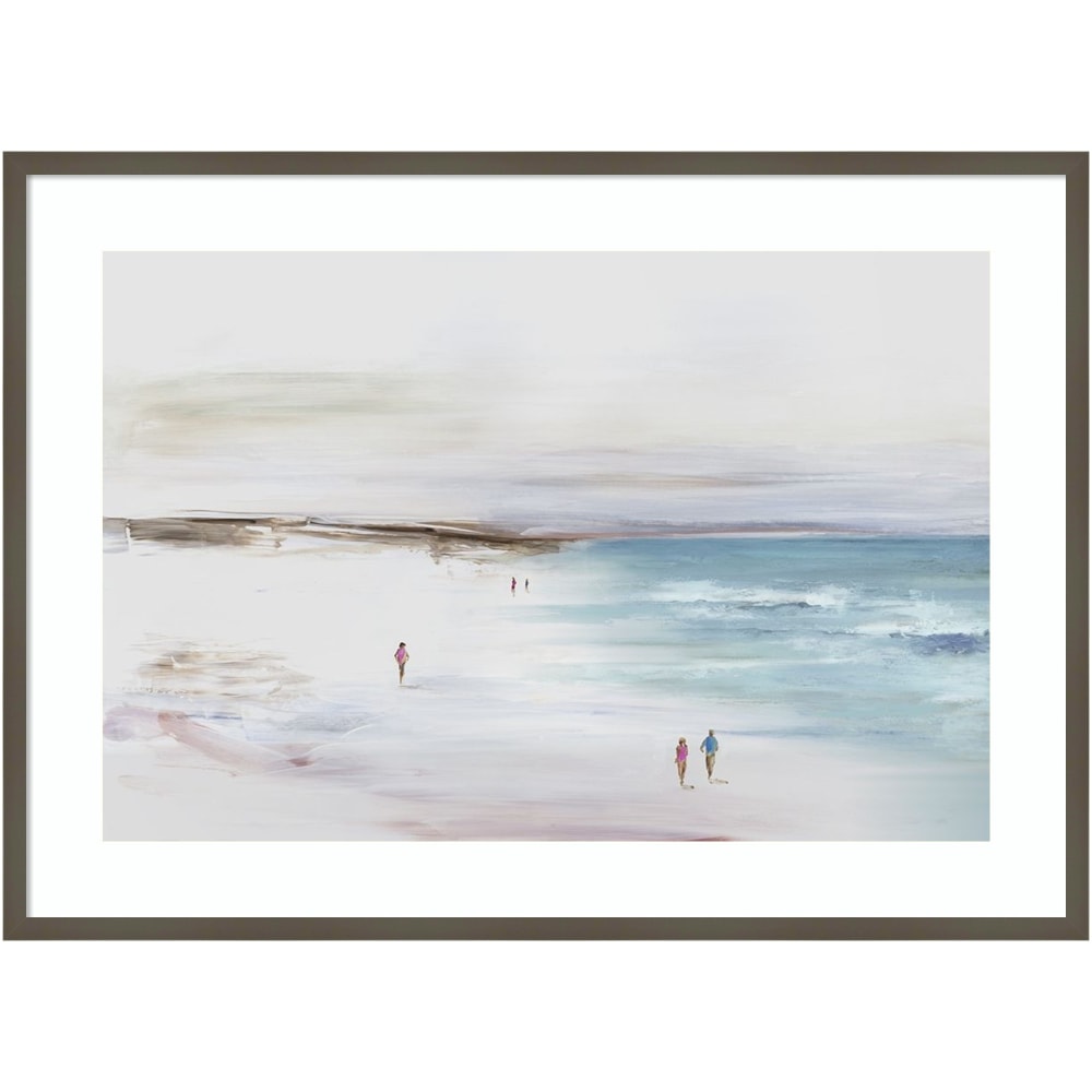 Amanti Art Summer Solitude III by Allison Pearce Wood Framed Wall Art Print, 41inW x 30inH, Gray