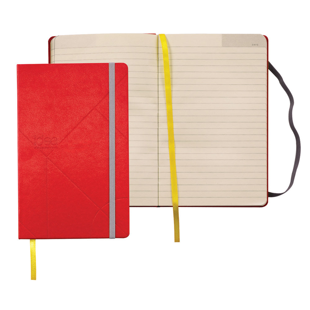TOPS Idea Collective Hardbound Journal, 8 1/4in x 5in, Red, 120 Sheets