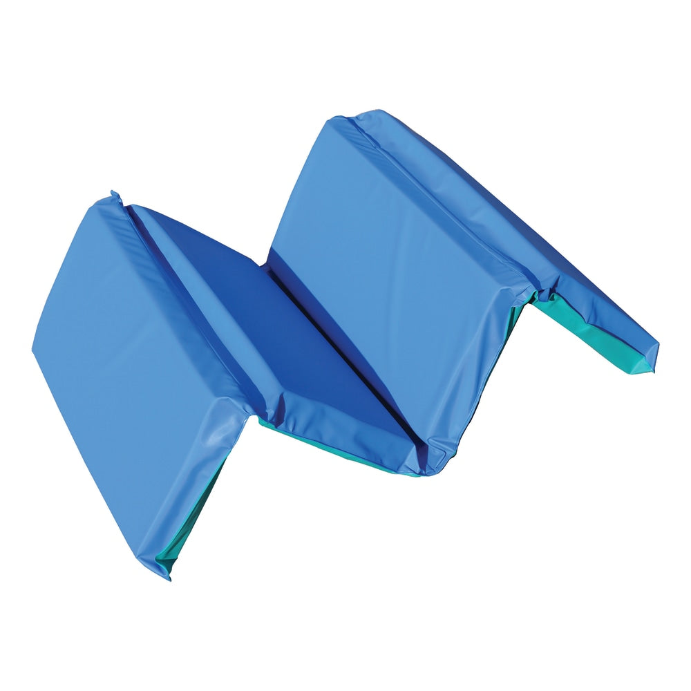 Peerless Plastics DayDreamer Rest Mat, 2inH x 24inW x 48inD, Teal/Blue, Pre-K - Grade 1
