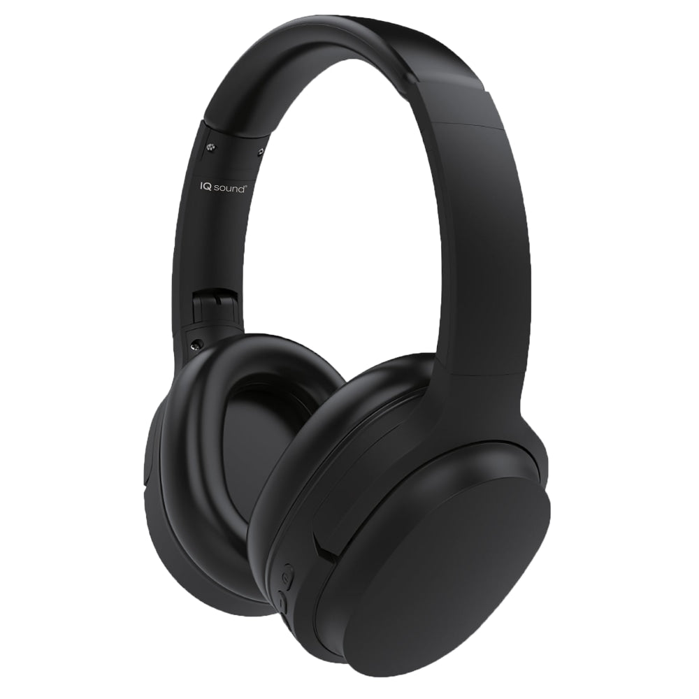 Supersonic Active Noise-Cancelling Bluetooth Headphones, Black