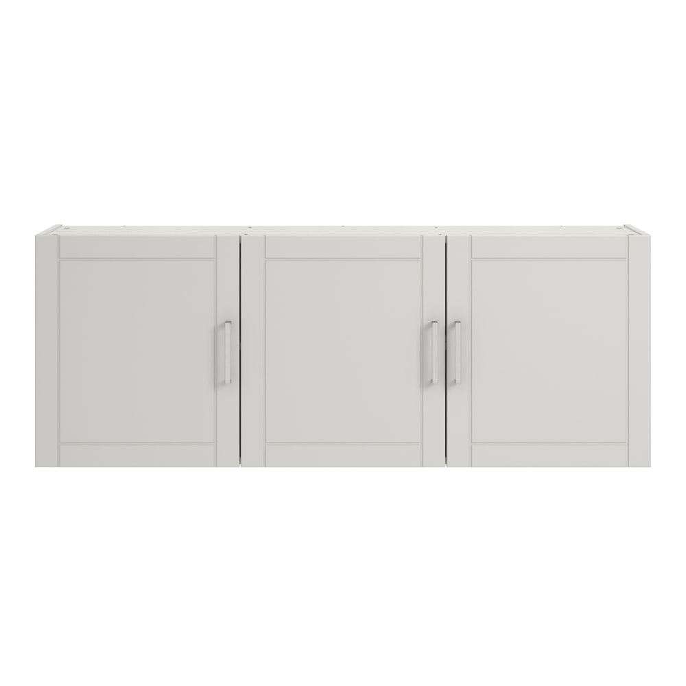 Ameriwood Home Callahan Wall Cabinet, 20-5/16inH x 54inW x 12-1/2inD, White