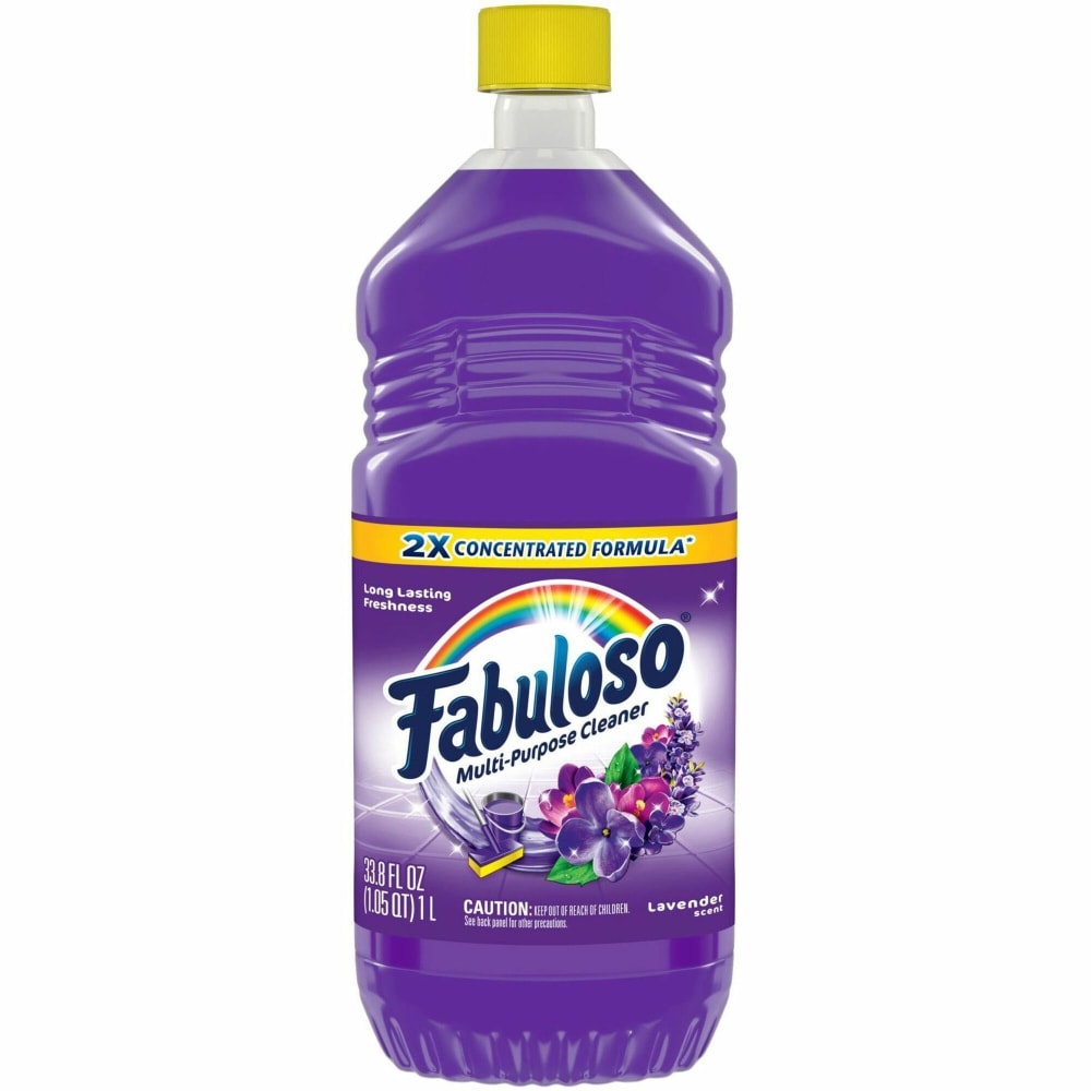 Fabuloso All-Purpose Cleaner - 33.8 fl oz (1.1 quart) - Lavender Scent - 12 / Carton - Lavender