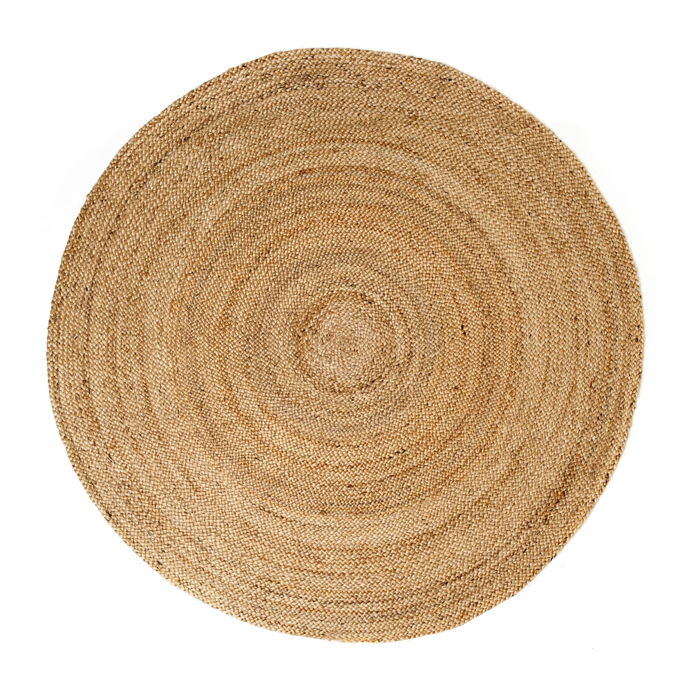Anji Mountain Kerala Natural Jute Rug, 6ft, Tan