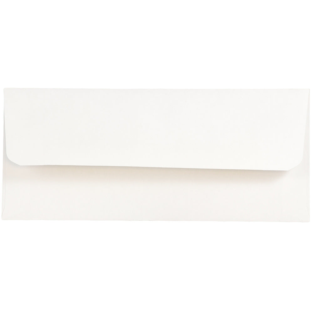 JAM Paper Booklet Money Envelopes With Gummed Closure, 3in x 6 11/16in, White, Pack Of 25
