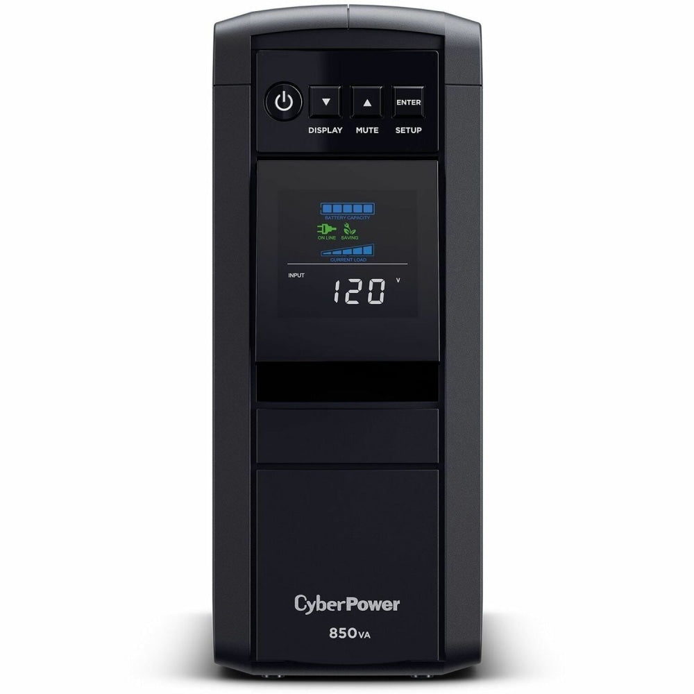 CyberPower 10-Outlet Uninterruptible Power Supply, 850VA/510 Watts