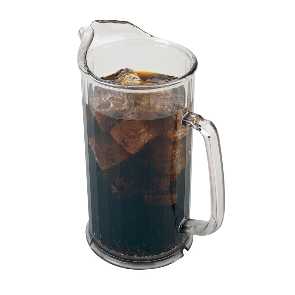 Cambro Camwear Pitchers, 60 Oz, Clear, Set Of 6 Pitchers
