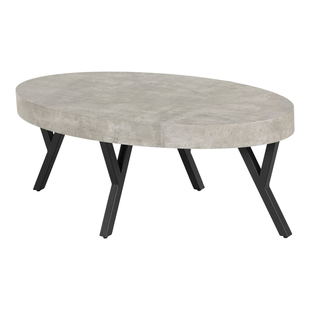 South Shore City Life Coffee Table, 17inH x 23-1/2inW x 43-1/4inD, Concrete