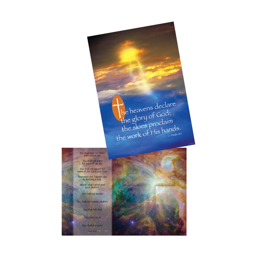 Barker Creek Poster Duet Set, Heavenly Hosts, Pack Of 2