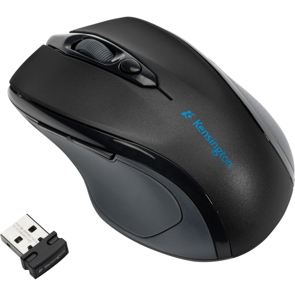 Kensington Pro Fit Wireless Mouse, Mid-Size, Black