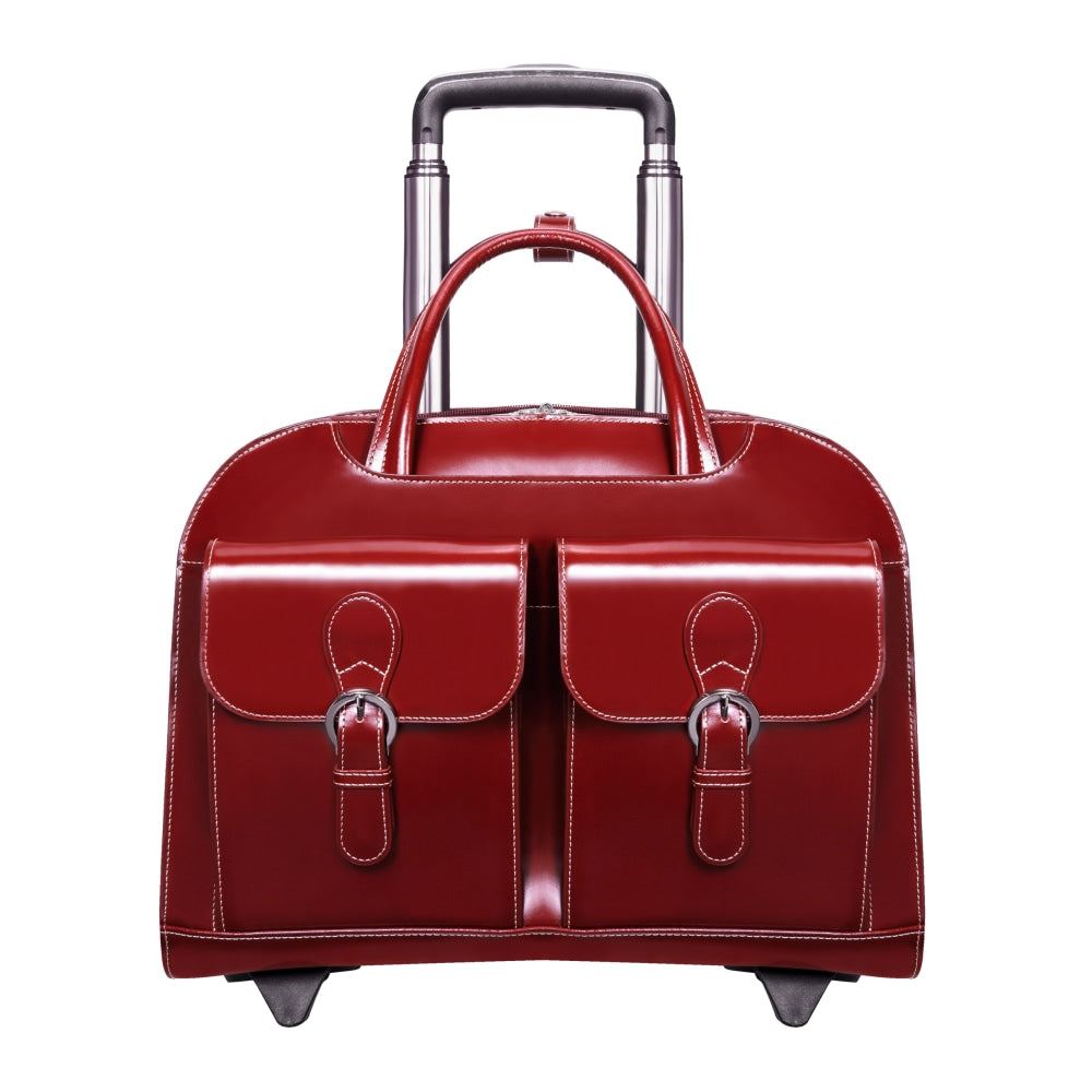 McKleinUSA Davis Briefcase, Red