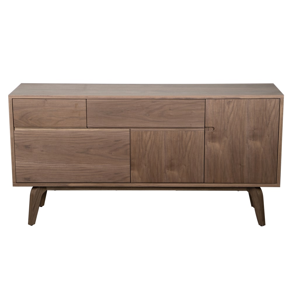 Eurostyle Lawrence 59inW Sideboard, Walnut