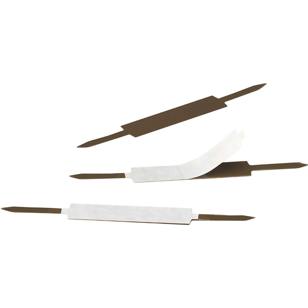 Smead Self-Adhesive Fasteners - 1in Size Capacity - for Folder, Binder - Self-adhesive - 100 / Box - Brown - Steel