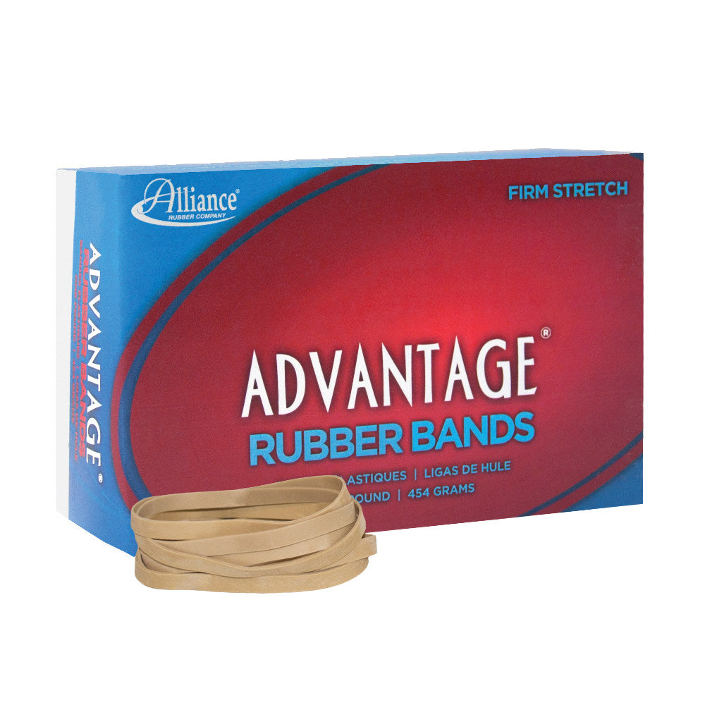 Alliance Rubber Advantage Rubber Bands In 1-Lb Box, #64, 3 1/2in x 1/4in, Box Of 320