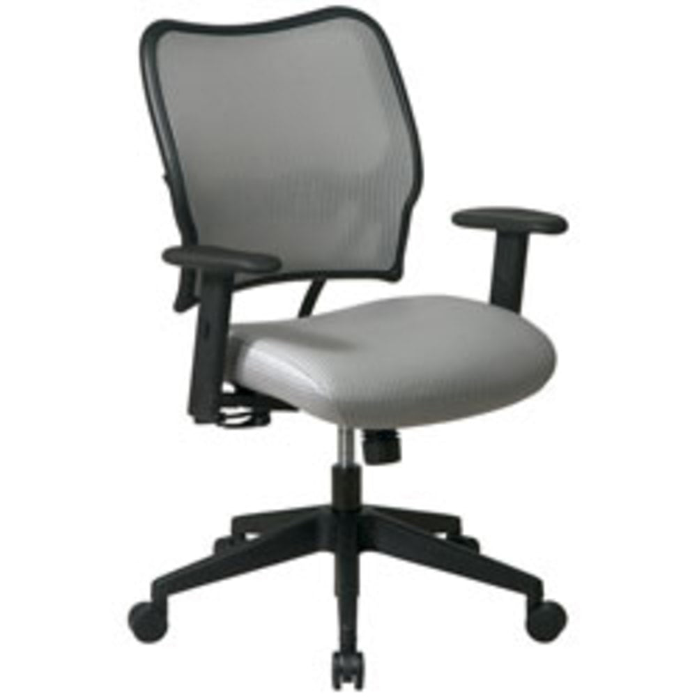 Office Star Deluxe Task Chair With VeraFlex Seat And Back, Shadow/Black