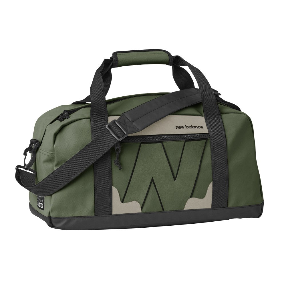 New Balance Legacy Duffel Bag, 9-5/8inH x 19-5/16inW x 9-1/8inD, Olive
