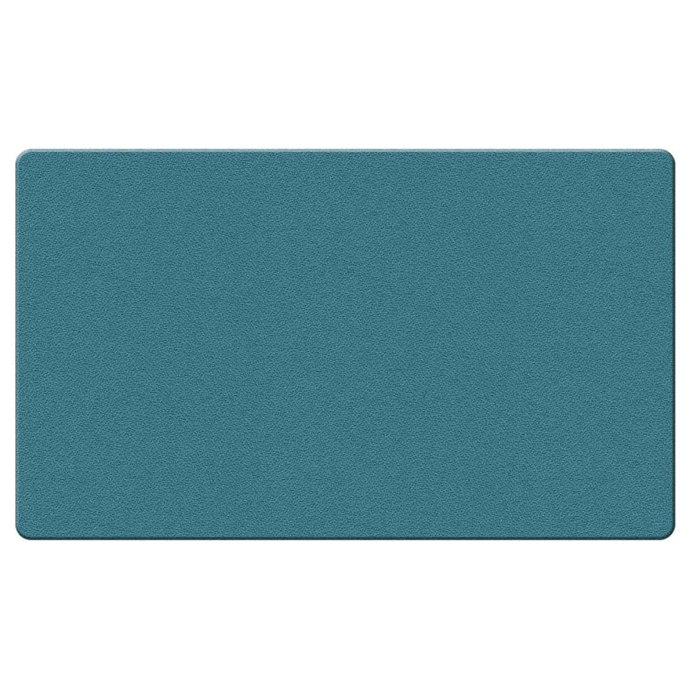 Ghent Fabric Bulletin Board With Wrapped Edges, 24in x 36in, Teal