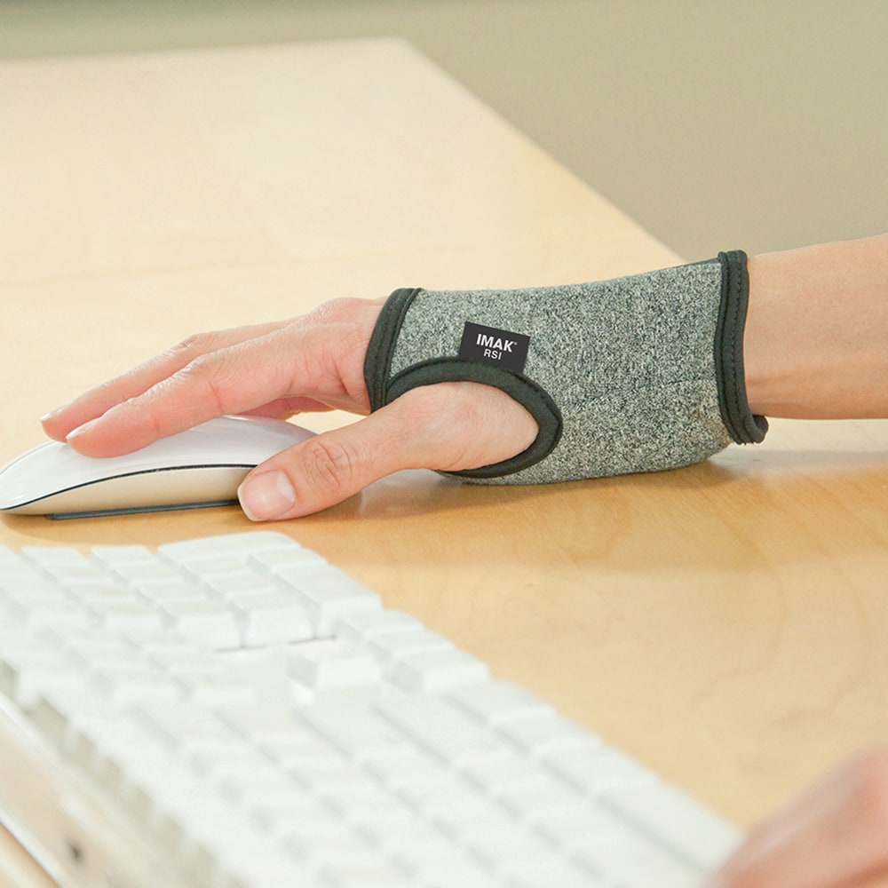 IMAK Computer Glove With ergoBeads, Gray
