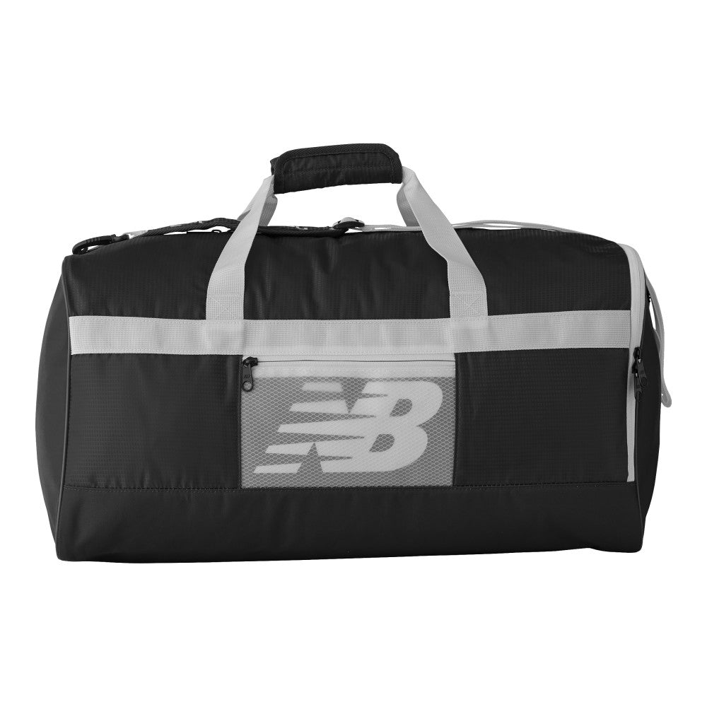 New Balance Polyester Core Performance Medium Duffel, 12-5/16inH x 23-5/8inW x 11-13/16inD, Black