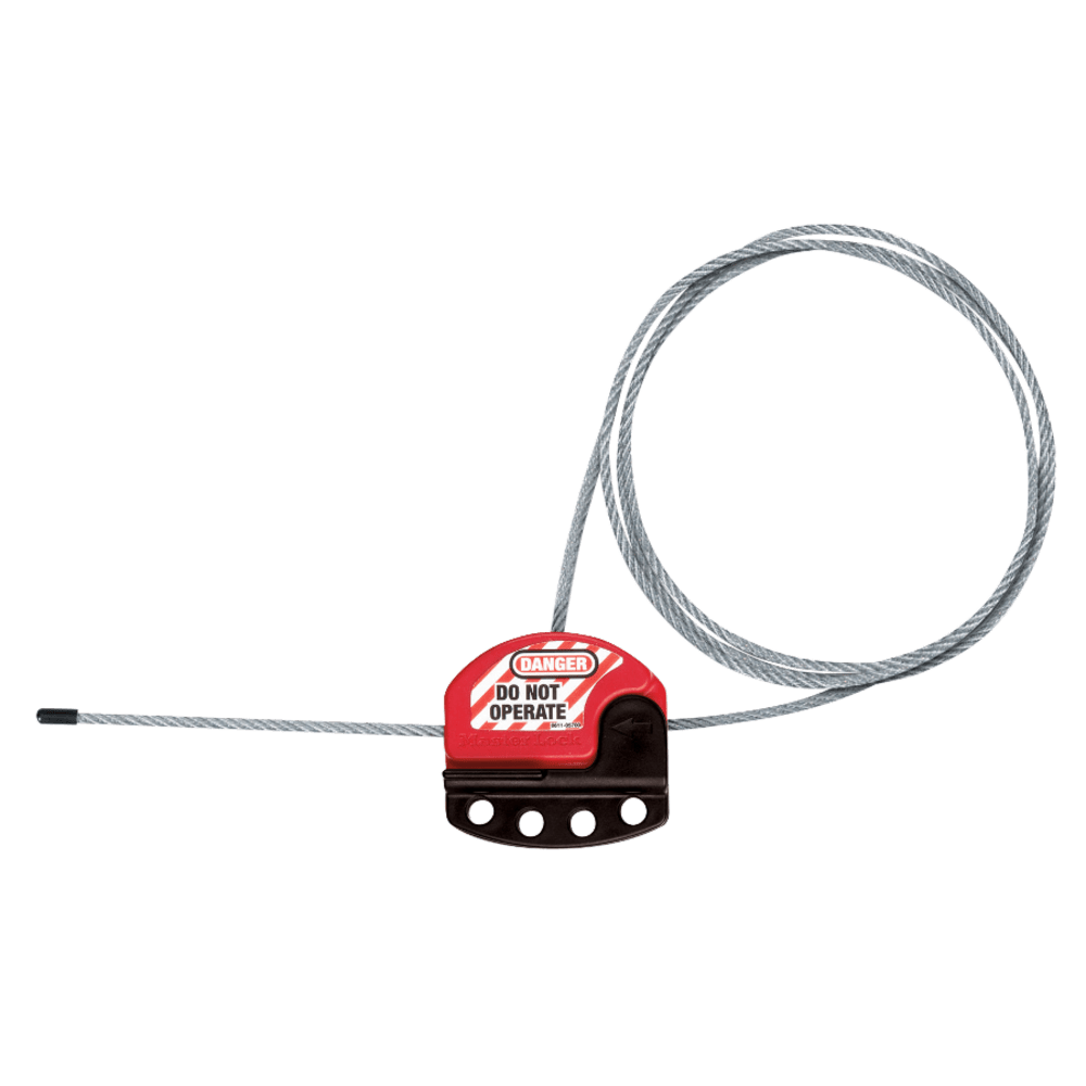 Master Lock Adjustable Cable Lockout