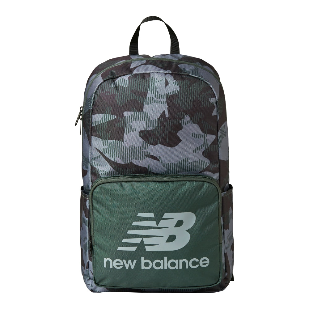 New Balance Kids Printed Backpack, Green
