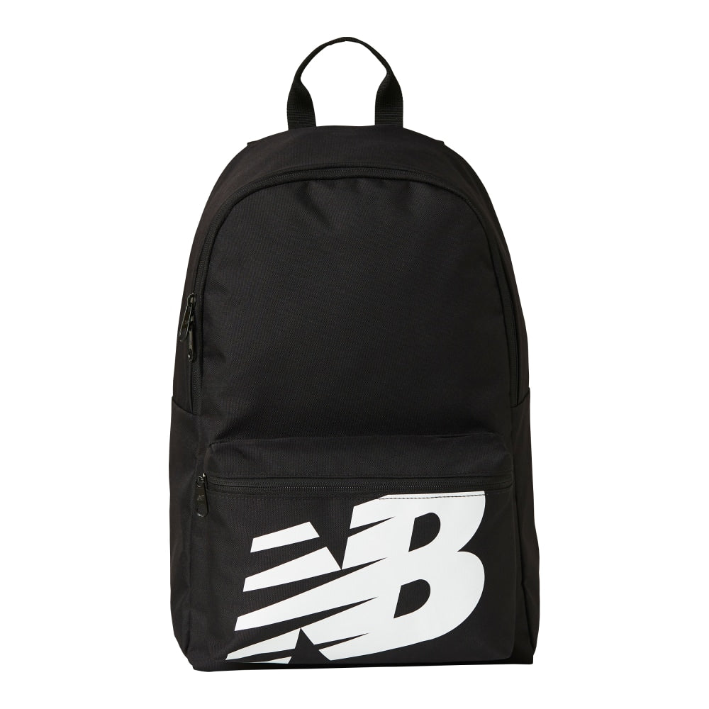 New Balance Logo Round Backpack, Black