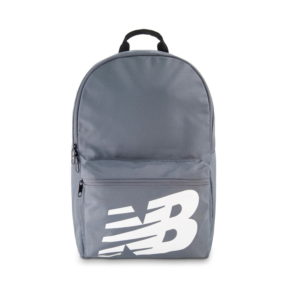New Balance Logo Round Backpack, Gray