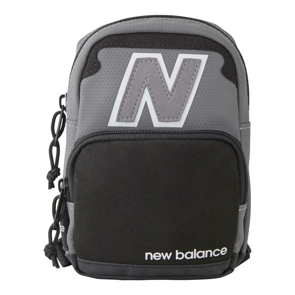 New Balance Legacy Micro Backpack, 7-1/8inH x 16-15/16inW x 2-1/4inD, Gray