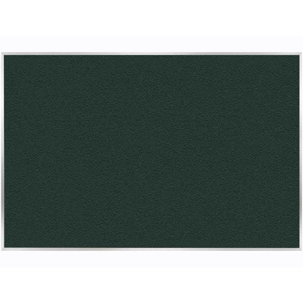 Ghent Vinyl Bulletin Board, 48inH x 144inW, Aluminum Frame, Ebony