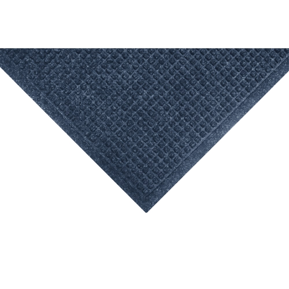M+A Matting Waterhog Squares Fashion Floor Mat, 6ft x 8ft, Navy