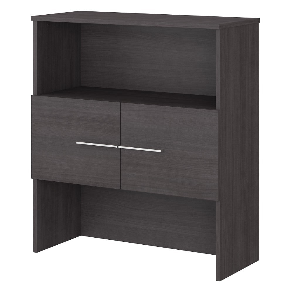 Bush Business Furniture Office 500 41inH Bookcase Hutch, Storm Gray, Standard Delivery