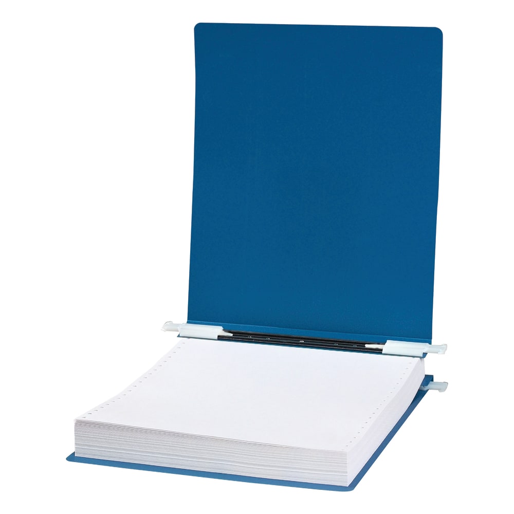 Wilson Jones Presstex Pressboard Data Binder, 60% Recycled, Blue