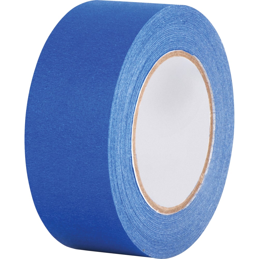 Sparco Multisurface Painters Tape, 2in x 60 Yd., Smooth Finish, Blue, Pack Of 2