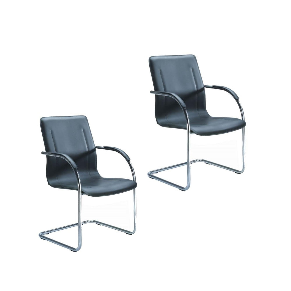 Boss Office Products Side Chairs, Black, Set Of 2
