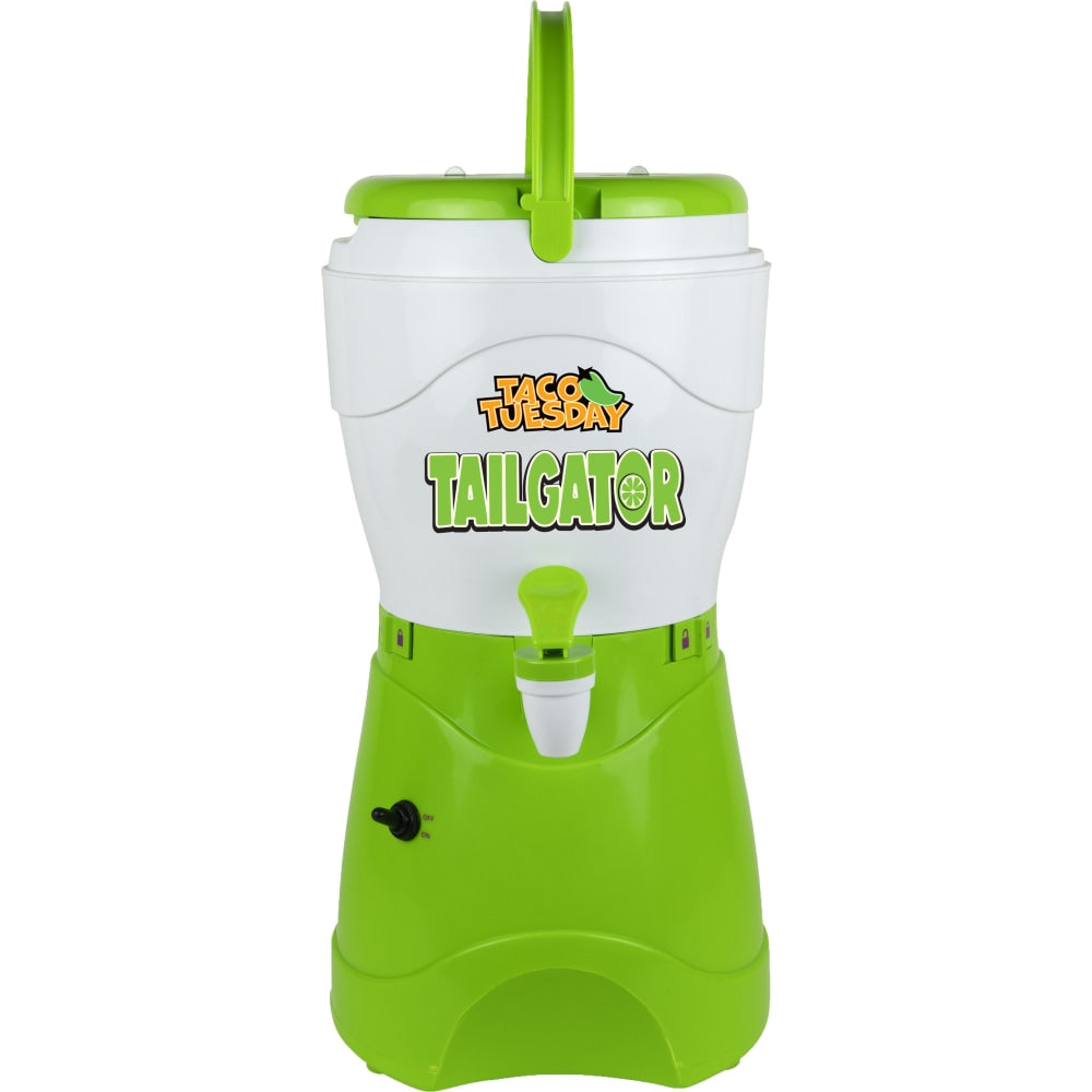 Taco Tuesday 1-Gallon AC/DC Tailgater Party Frozen Margarita & Slush Machine, Green