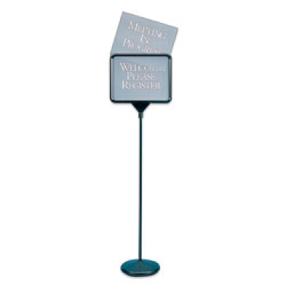 Quartet Interchangeable Floor Sign, 11inH x 14inW