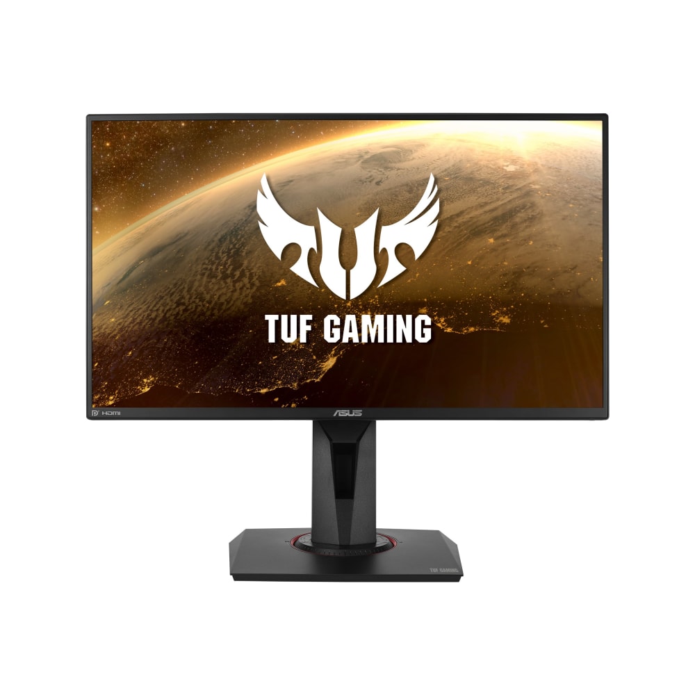 TUF VG259QR 25in Class Full HD Gaming LCD Monitor - 16:9 - Black - 24.5in Viewable - In-plane Switching (IPS) Technology - LED Backlight - 1920 x 1080 - 16.7 Million Colors - Adaptive Sync - 300 Nit Typical - 1 ms MPRT - 165 Hz Refresh Rate - HDMI