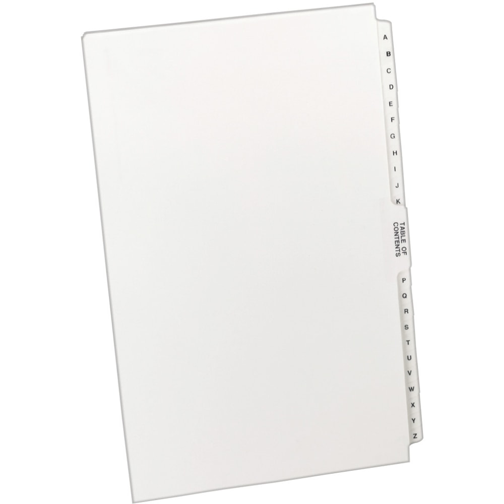 Avery Premium Collated Legal Dividers Avery Style, Legal Size, A-Z & Table Of Contents