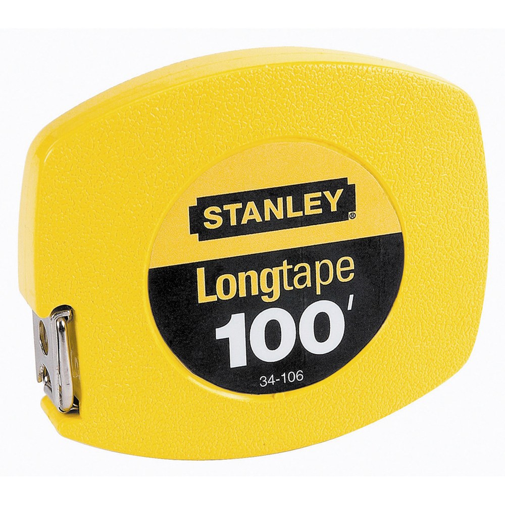 Stanley 100ft Yellow Tape Measure