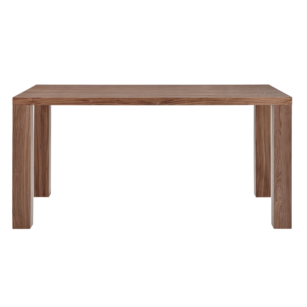 Eurostyle Abby Dining Table, 30inH x 63inW x 35-1/2inD, Walnut