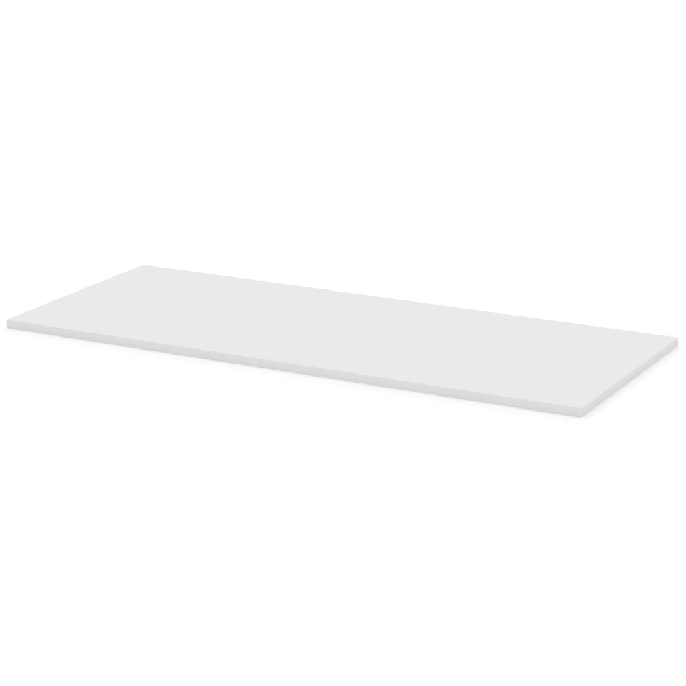 Lorell Width-Adjustable Training Table Top, 72in x 30in, White