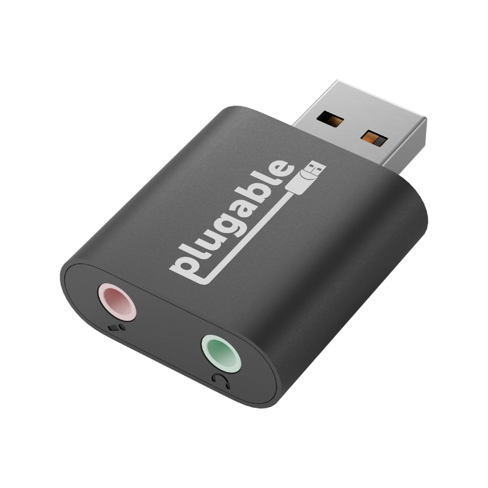 Plugable USB-AUDIO - Sound card - stereo - USB - SSS1629 - for Plugable TBT3-UDZ