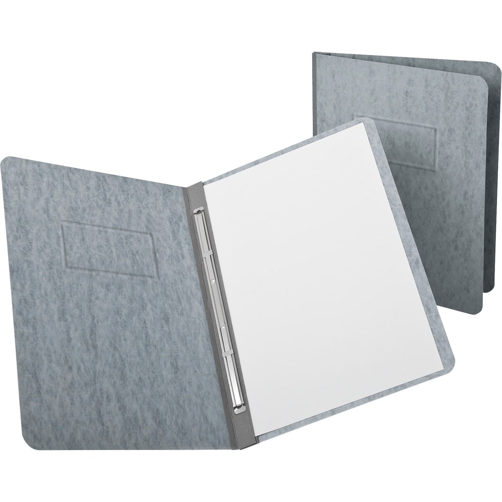 Oxford PressGuard Report Covers With Reinforced Side Hinge, 8-1/2in x 11in, 30% Recycled, Gray