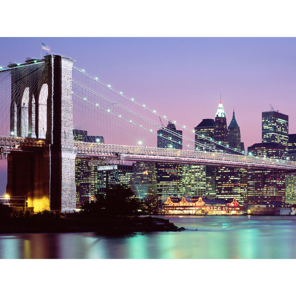 Biggies Landscape/Seascape Mural, 32in x 24in, Unframed, New York