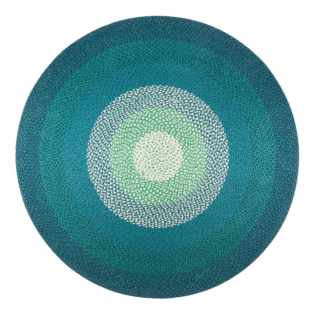 Anji Mountain Aarashi Round Rug, 8ft, Multicolor