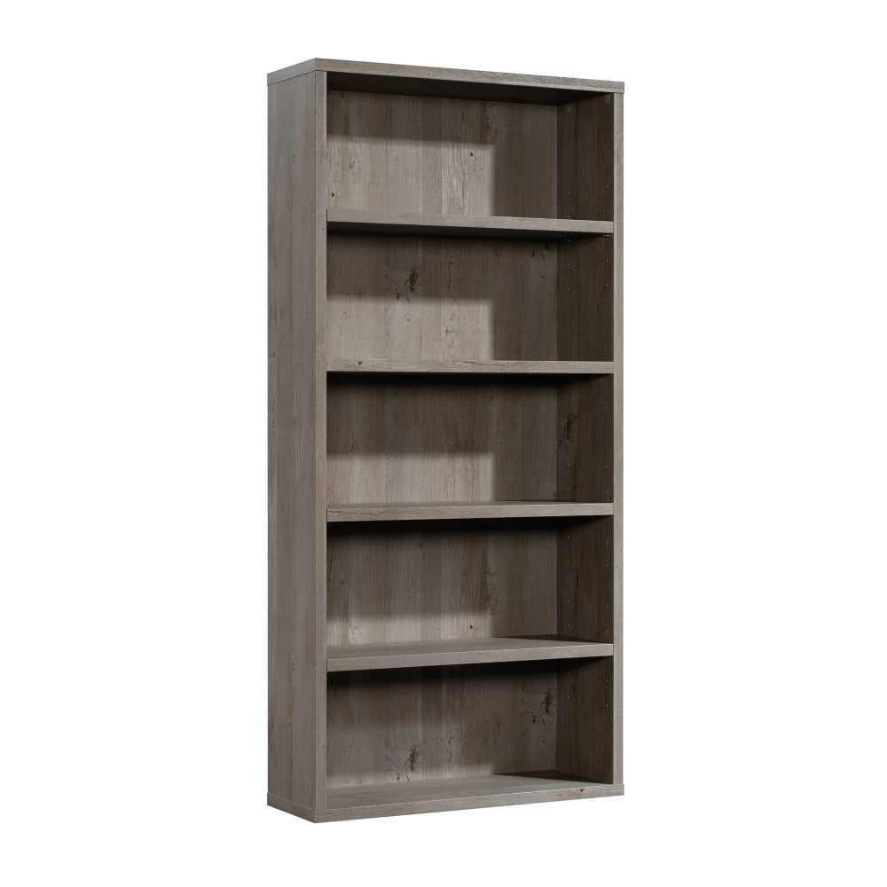 Sauder Optimum 73-1/2inH 5-Shelf Bookcase, Mystic Oak