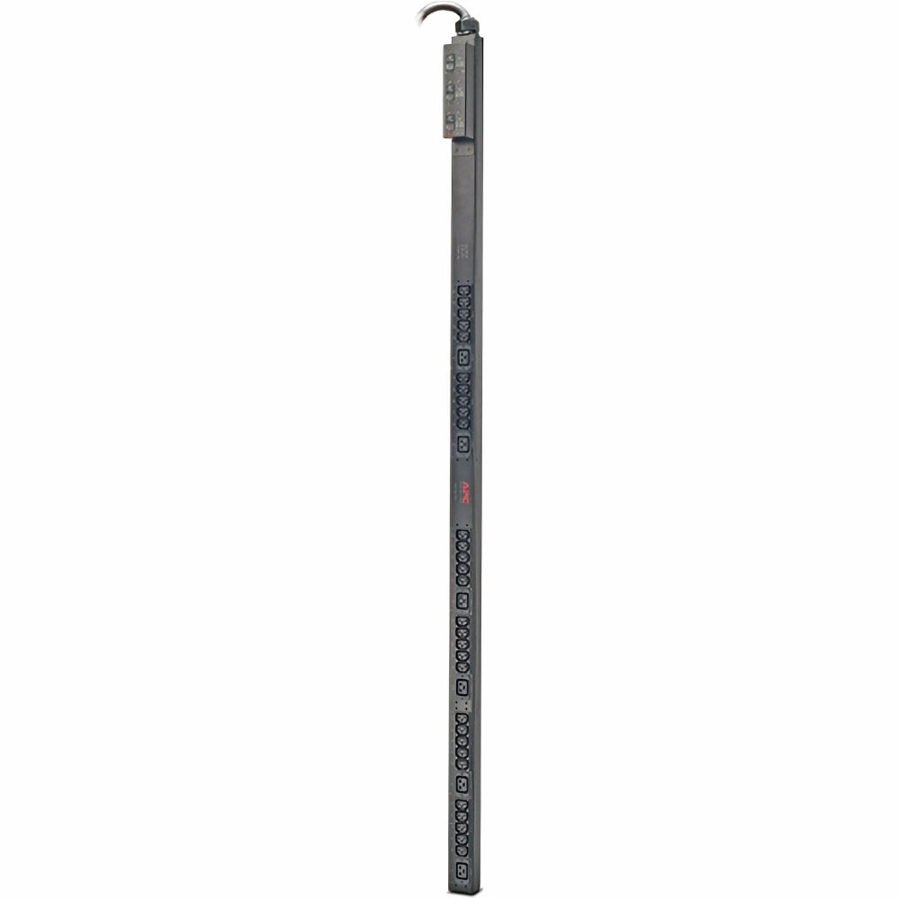 APC Basic Rack PDU Zero U - Power distribution strip (rack-mountable) - AC 208 V - output connectors: 36 (power IEC 60320 C13, IEC 60320 C19) - 0U - 10 ft cord - black - for P/N: SMX1000C, SMX1500RM2UC, SMX1500RM2UCNC, SMX750C, SMX750CNC, SRT5KRMXLW-TW