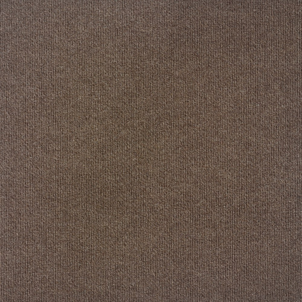 Foss Floors Spyglass Peel & Stick Carpet Tiles, 24in x 24in, Espresso, Set Of 15 Tiles