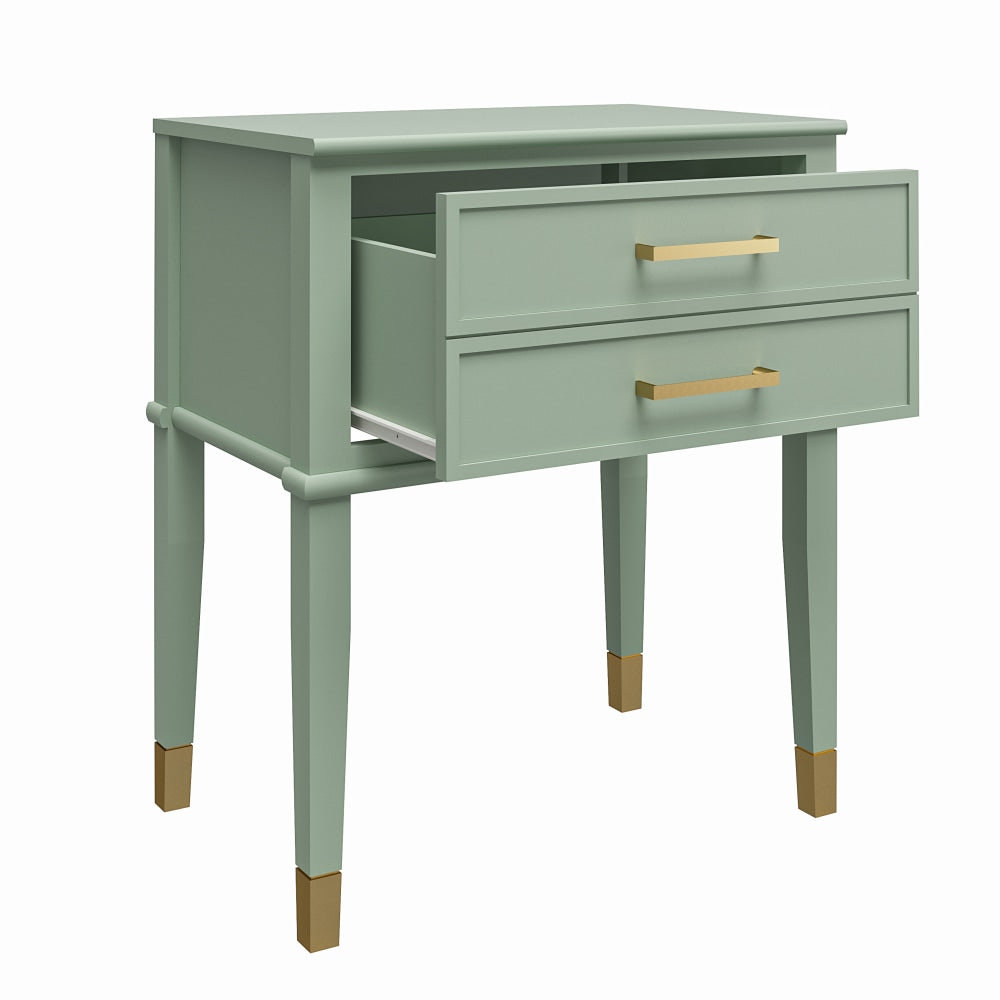Ameriwood Home Westerleigh End Table, 28inH x 23-5/8inW x 15-5/8inD, Green