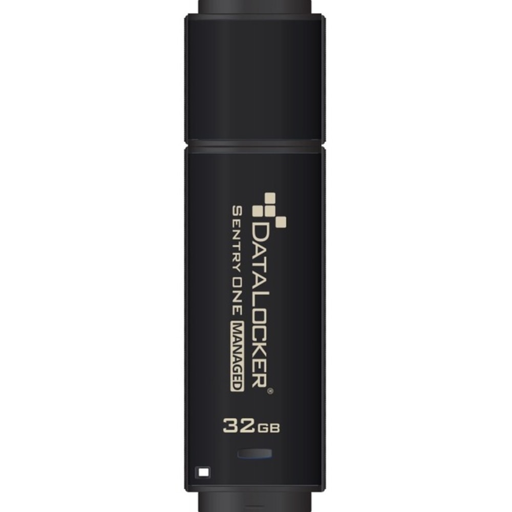 DataLocker Sentry ONE Managed Encrypted Flash Drive - 32 GB - USB 3.1 - 256-bit AES - TAA Compliant - EMS or SafeConsole Required (sold separately)